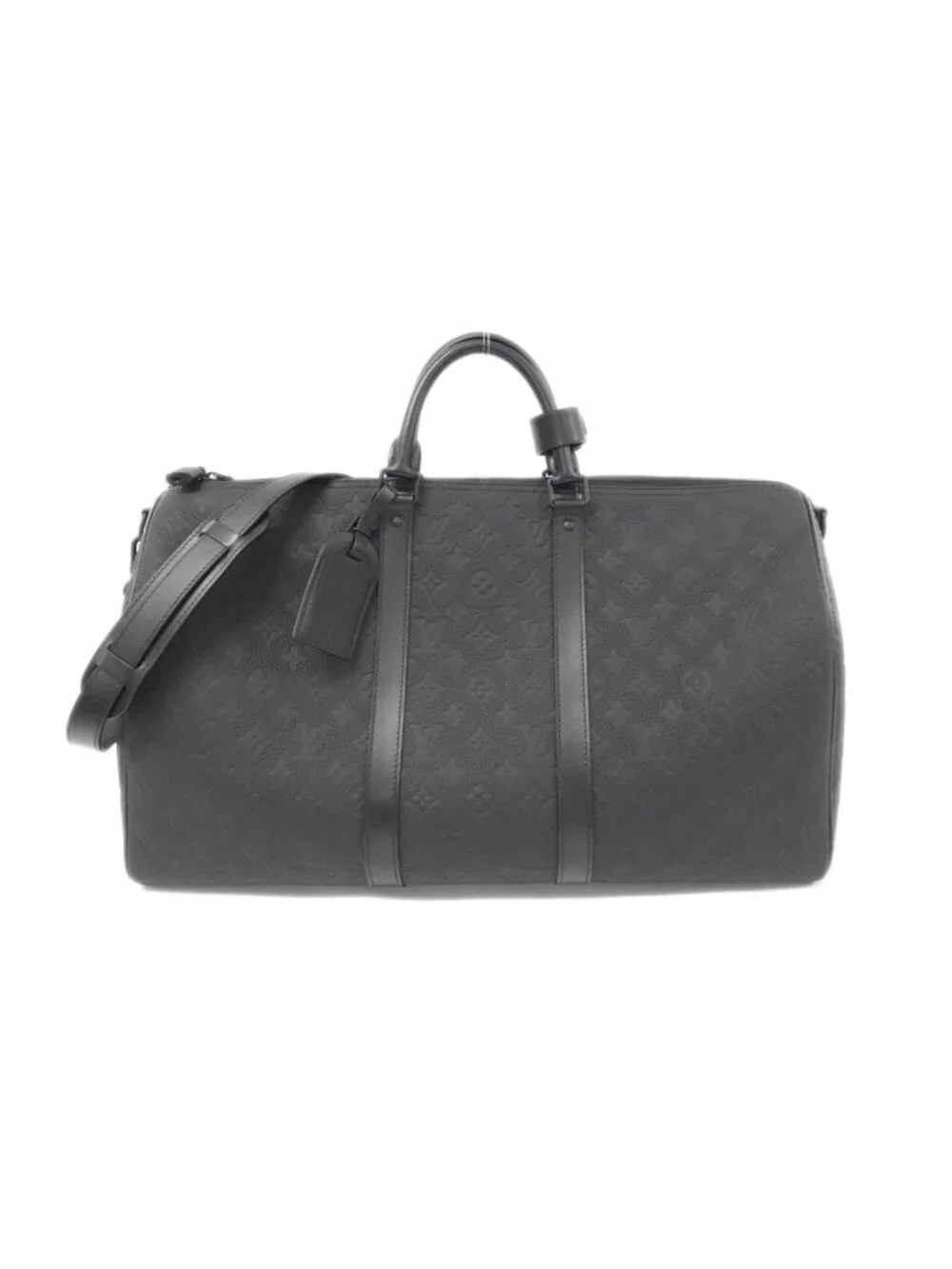 Louis Vuitton Taurillon Monogram Keepall Bandouliere 50 Boston